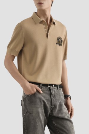 поло  - мужские поло с бисером 