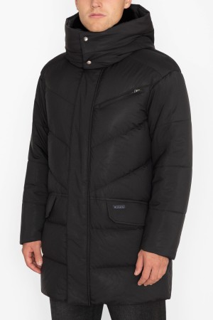 пуховик  - верхняя одежда с клапаном 