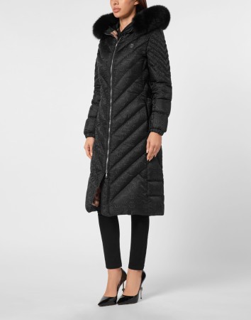 пуховик  - женская верхняя одежда philipp plein 