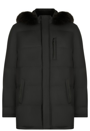 пуховик  - мужские пуховики черные 