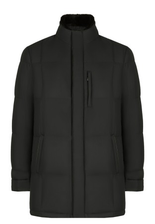 пуховик  - мужские пуховики черные 