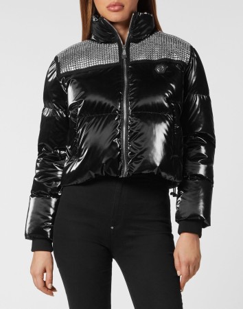пуховик  - женская верхняя одежда philipp plein 