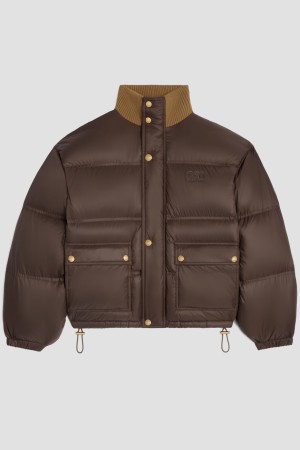 пуховик  - женская верхняя одежда французская 