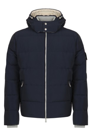 пуховик  - мужские пуховики синие 