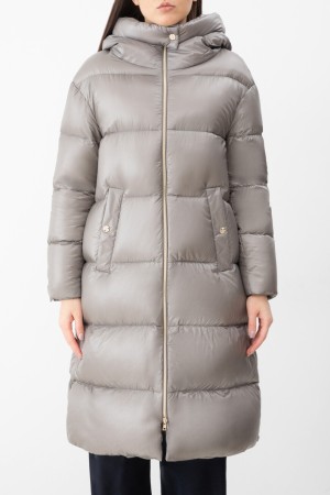 пуховик  - женская верхняя одежда из полиамида 
