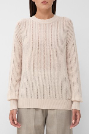 пуловер  - женская одежда плетеная 