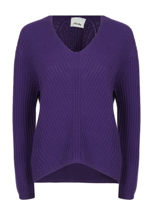 пуловер  - женская одежда фиолетовая 