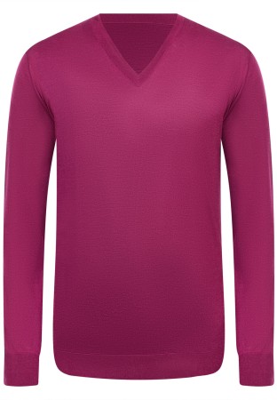 пуловер  - мужская одежда бордовая 