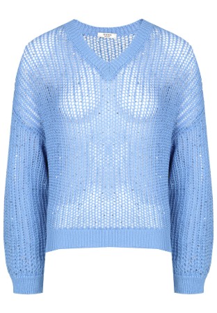 пуловер  - пуловеры синие 