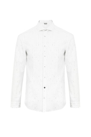 рубашка fitted  - мужская одежда приталенная 