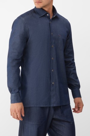 рубашка  модель nerano - мужская одежда, обувь и аксессуары kiton 