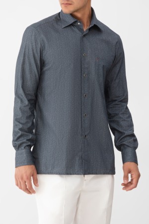 рубашка  модель nerano - мужская одежда, обувь и аксессуары kiton 