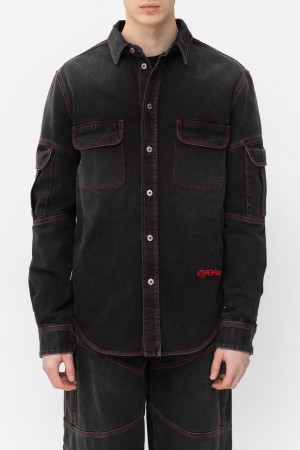 рубашка  модель script samurai - мужская одежда off-white 