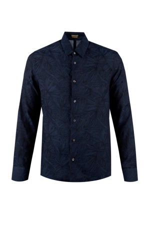 рубашка slim fit  фотография