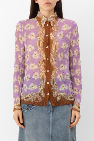 рубашка  - женские блузы и рубашки из полиэстера 