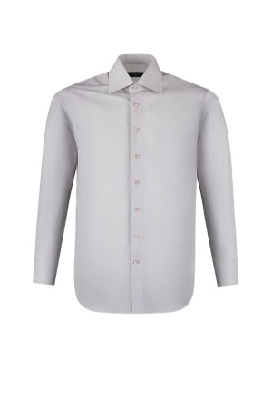 рубашка  - мужские блузы и рубашки серые 