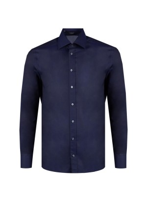рубашка  - мужские рубашки синие 