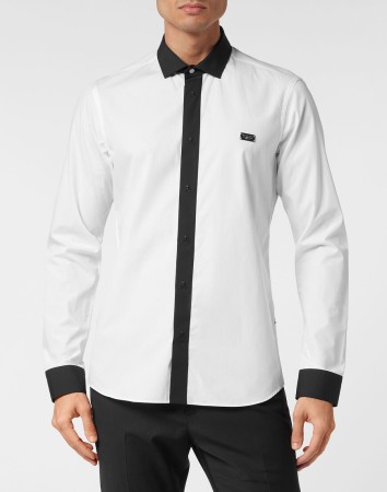 рубашка  - мужские блузы и рубашки с баской 