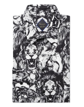 рубашка  - мужские блузы и рубашки черные 