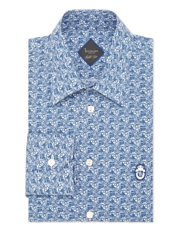 рубашка  - мужские рубашки голубые 