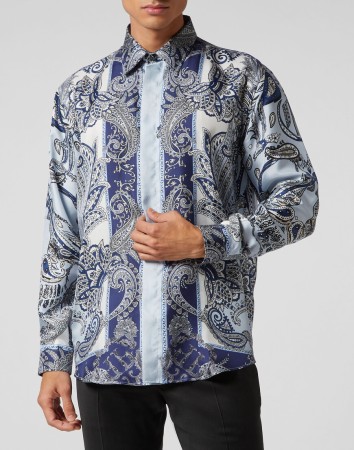 рубашка  - мужские блузы и рубашки с баской 