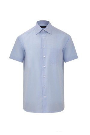 рубашка  - мужские рубашки голубые 