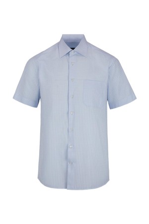 рубашка  - мужские рубашки голубые 