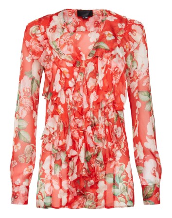 рубашка  - женская одежда, обувь и аксессуары с принтом 