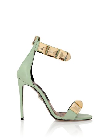 сандалии  - женская обувь голубая 