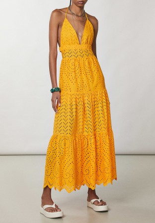 сарафан  - платья и сарафаны оранжевые 