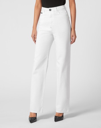 широкие джинсы  фотография