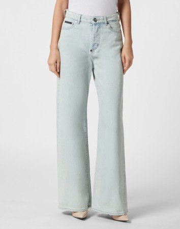 широкие джинсы  фотография