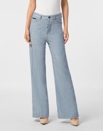 широкие джинсы  фотография