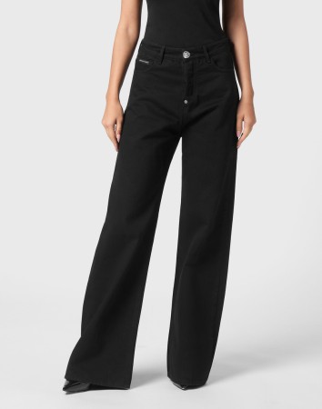 широкие джинсы  фотография