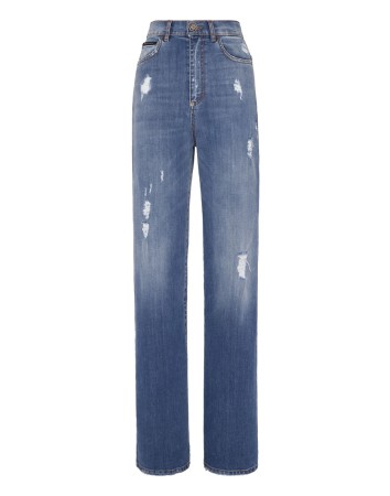 широкие джинсы  фотография