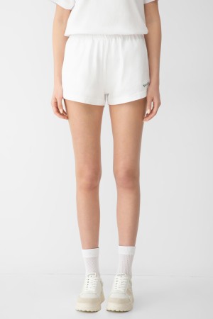 шорты sporty rich модель serif disco - женская одежда sporty & rich 