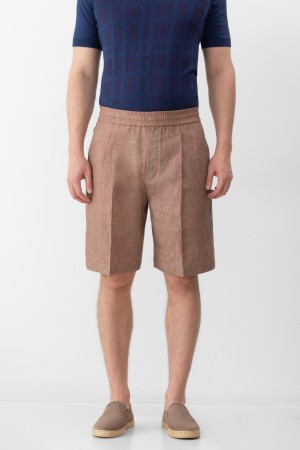 шорты  - мужские шорты льняные 