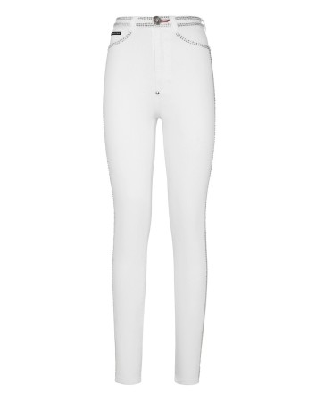 скинни  - женская одежда, обувь и аксессуары белая 