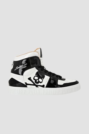 сникеры  модель hi-top - женская одежда, обувь и аксессуары кожаная 