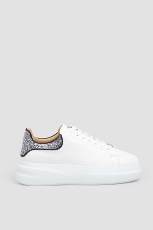 сникеры  модель lo-top - женская обувь рифленая 