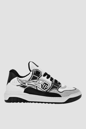 сникеры  модель lo-top strass - мужские сникеры кожаные 