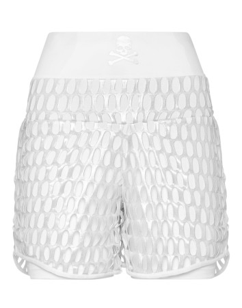 спортивные шорты  - женские шорты белые 