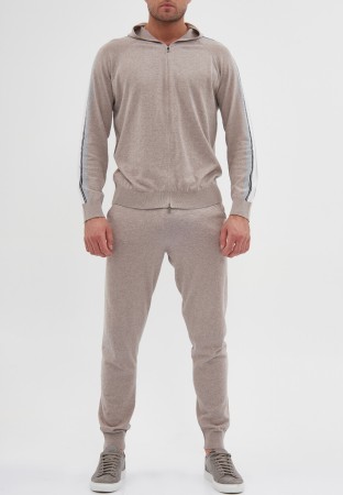 спортивный костюм  - мужская одежда бежевая 
