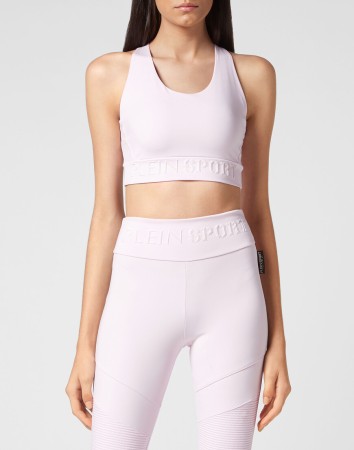 спортивный топ  - женская одежда сиреневая 