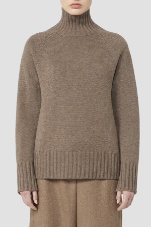 свитер  - женские джемперы, свитеры и кардиганы коричневые 