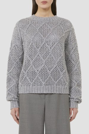 свитер  - свитеры с круглым вырезом 