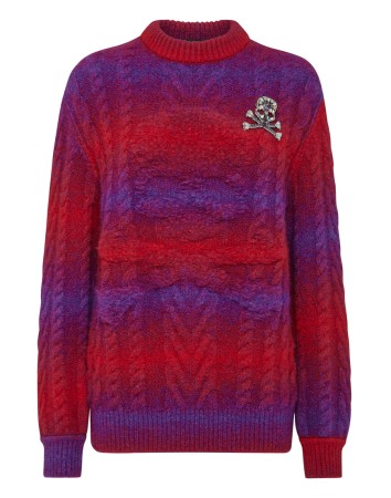 свитер  - женская одежда красная 