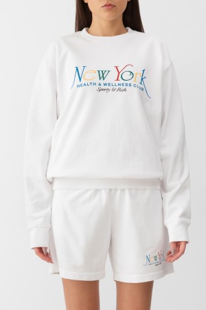 свитшот sporty&rich модель ny 94 фотография