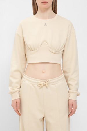 свитшот  - женская одежда на клепках 