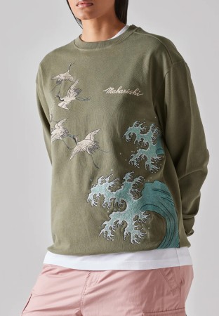 свитшот  - женская одежда maharishi 